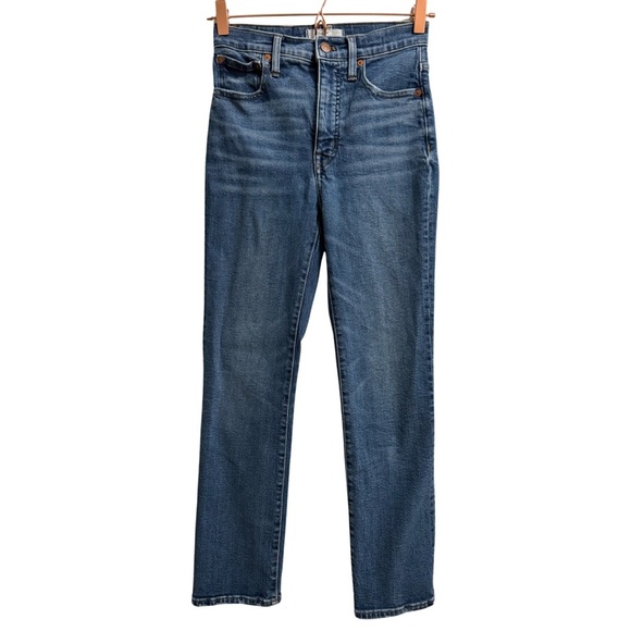Madewell Denim - Madewell High Rise Slim Demi-Boot Cut Jeans Size 24